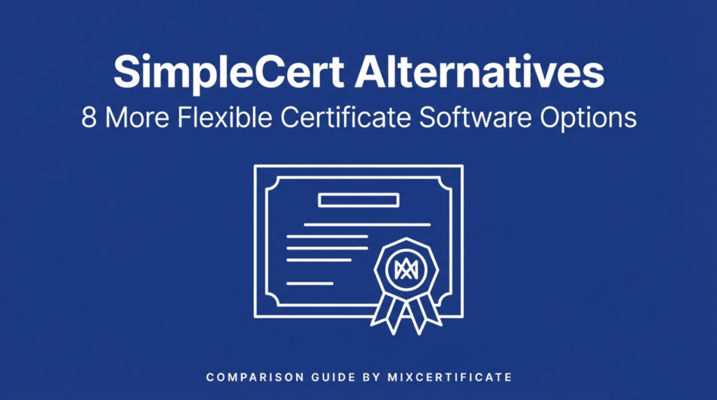 SimpleCert alternatives address feature gaps: automation, integrations, and reporting limitations