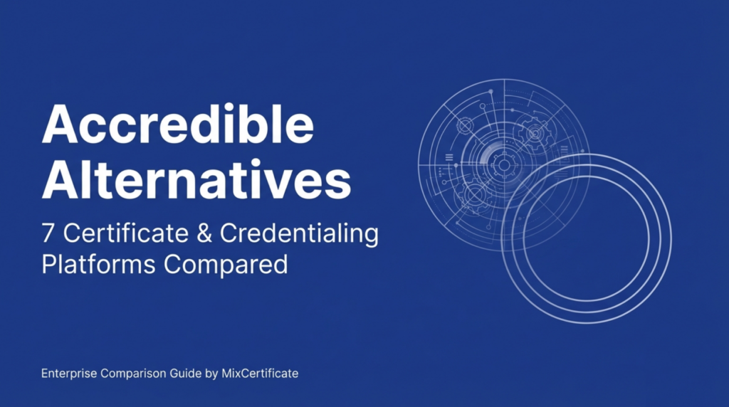 Accredible Alternatives: 7 Best Certificate Platforms Compared